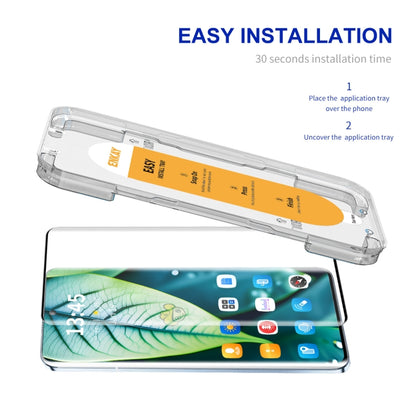 For Realme 12 Pro / 12 Pro+ ENKAY Easy Install Hot Bending Full Coverage Side Glue Tempered Glass Film - Realme Tempered Glass by ENKAY | Online Shopping UK | buy2fix