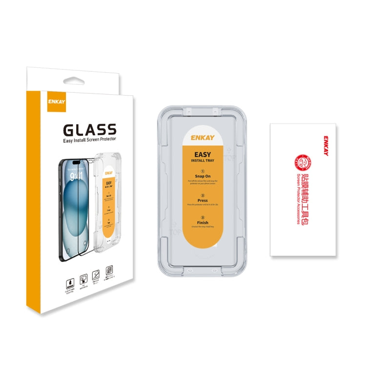 For Realme 12 Pro / 12 Pro+ ENKAY Easy Install Hot Bending Full Coverage Side Glue Tempered Glass Film - Realme Tempered Glass by ENKAY | Online Shopping UK | buy2fix