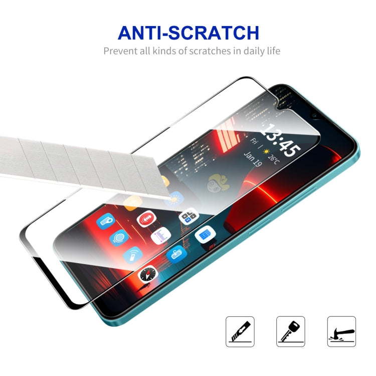 For Tecno Spark 10 / 10 5G ENKAY Full Glue High Aluminum-silicon Tempered Glass Film - Tecno Tempered Glass by ENKAY | Online Shopping UK | buy2fix