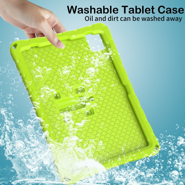 For iPad Air 11 2024 Butterfly Bracket EVA Shockproof Tablet Case(Grass Green) - iPad Air 11 2024 Cases by buy2fix | Online Shopping UK | buy2fix