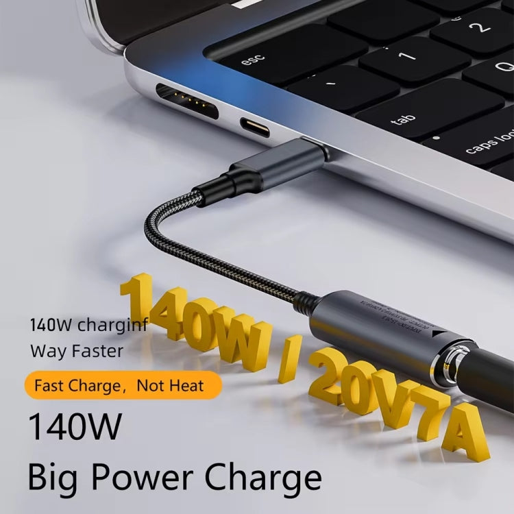 140W Computer Charging Adapter(DC 4.5 x 0.6mm to USB-C / Type-C ) - Universal Power Adapter by buy2fix | Online Shopping UK | buy2fix