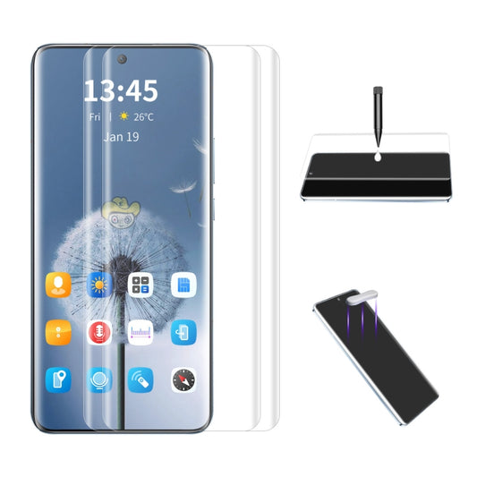 For vivo X100 / X100 Pro 2pcs ENKAY Hat-Prince UV Full Glue Tempered Glass Film - vivo Tempered Glass by ENKAY | Online Shopping UK | buy2fix