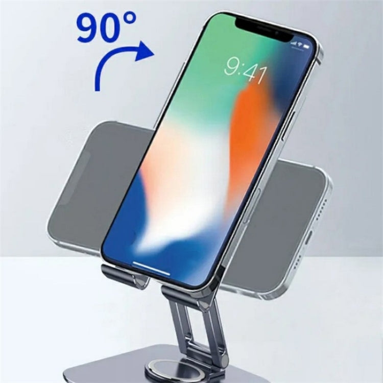 JMARY MK-61 Rotatable Cellphone Tablet Holder Aluminum Alloy Desktop Phone Stand - Stand by Jmary | Online Shopping UK | buy2fix