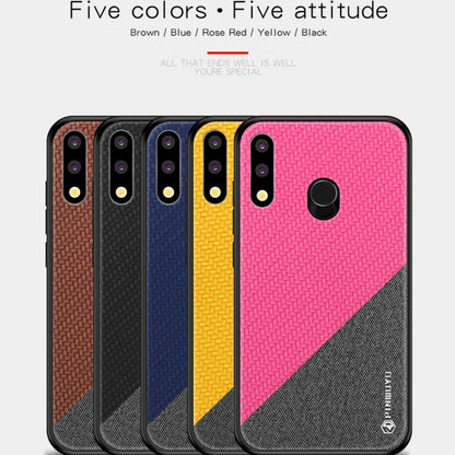 PINWUYO Honors Series Shockproof PC + TPU Protective Case for Huawei P30 Lite / Nova 4e(Red) - Huawei Cases by PINWUYO | Online Shopping UK | buy2fix