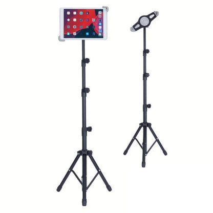 XWJ-LP002 For 7.9-12 inch Tablet Portable 360 Degree Rotation  Aluminum Alloy Tripod - Stand by buy2fix | Online Shopping UK | buy2fix