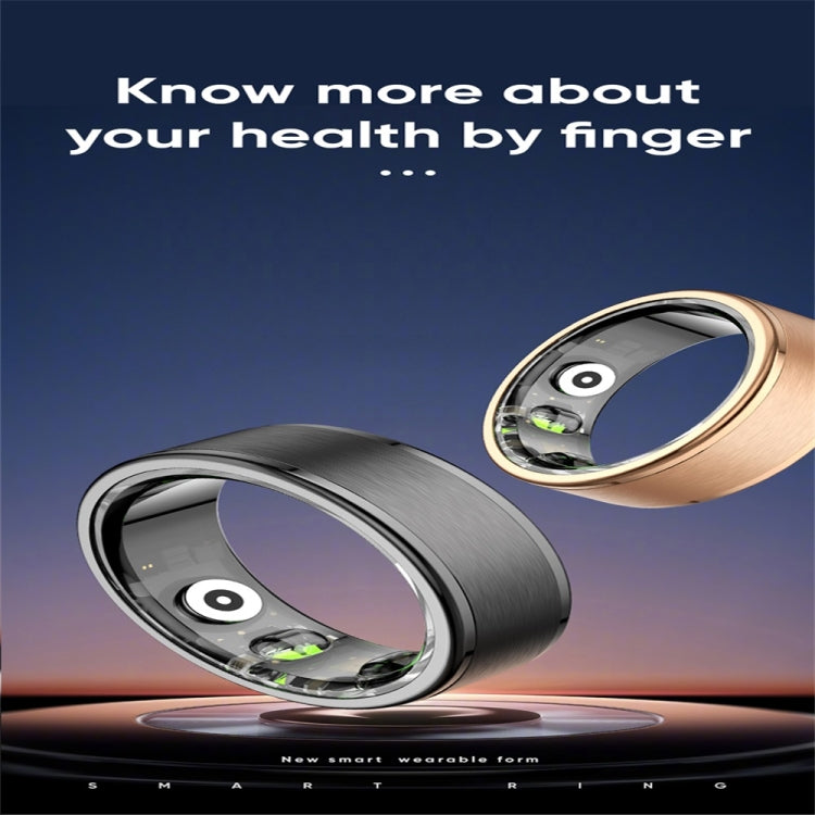 R03 SIZE 7 Smart Ring, Support Heart Rate / Blood Oxygen / Sleep / Multiple Sports Modes(Gold) - Smart Rings / Smart Telephones by buy2fix | Online Shopping UK | buy2fix