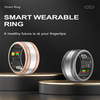 R18 SIZE 12 Smart Ring, Support Heart Rate / Blood Oxygen / Sleep / Multiple Sports Modes(Gold) - Smart Rings / Smart Telephones by buy2fix | Online Shopping UK | buy2fix