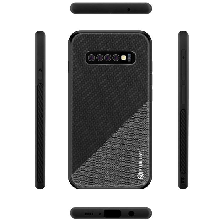 PINWUYO Honors Series Shockproof PC + TPU Protective Case for Galaxy S10 Plus(Red) - Galaxy Phone Cases by PINWUYO | Online Shopping UK | buy2fix