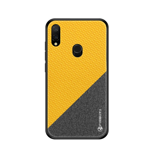 PINWUYO Honors Series Shockproof PC + TPU Protective Case for Xiaomi Redmi Note 7 / Note 7 Pro(Yellow) - Xiaomi Cases by PINWUYO | Online Shopping UK | buy2fix