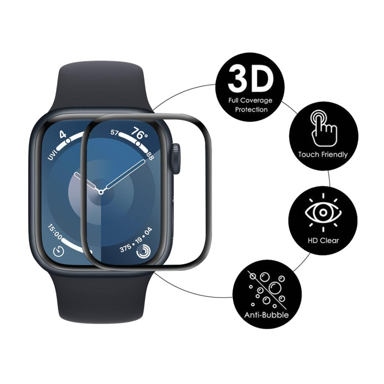 For Apple Watch Series 10 42mm ENKAY 3D Full Coverage Soft PC Edge PMMA HD Screen Film - Others by ENKAY | Online Shopping UK | buy2fix