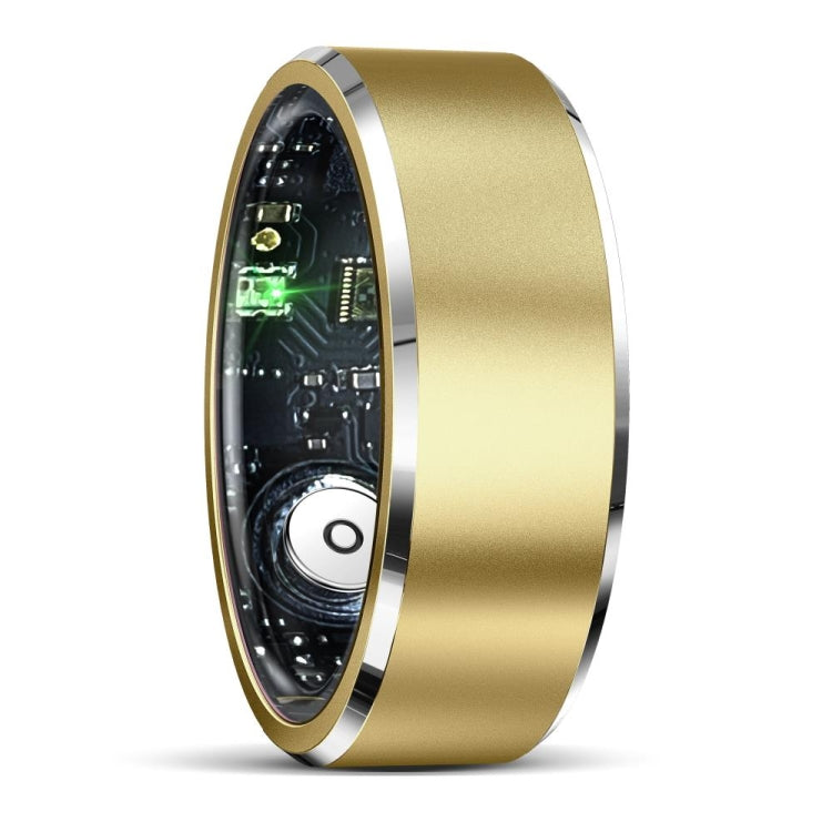 R5 SIZE 8 Smart Ring, Support Health Monitoring / Multiple Sports Modes(Gold) - Smart Rings / Smart Telephones by buy2fix | Online Shopping UK | buy2fix