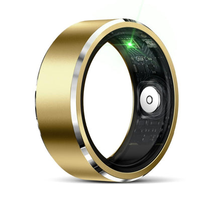 R5 SIZE 8 Smart Ring, Support Health Monitoring / Multiple Sports Modes(Gold) - Smart Rings / Smart Telephones by buy2fix | Online Shopping UK | buy2fix