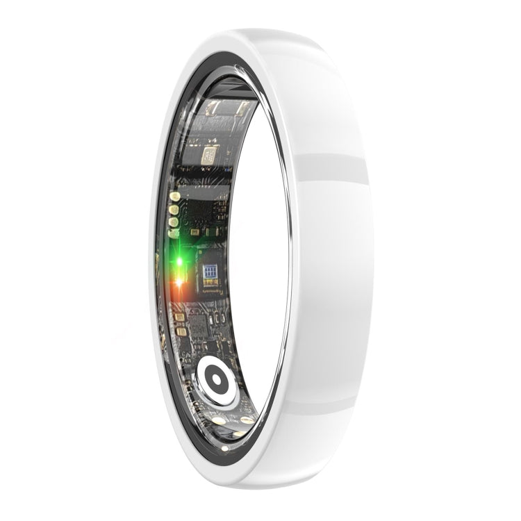 R1000 SIZE 8 Smart Ring, Support Heart Rate / Blood Oxygen / Sleep / Multiple Sports Modes(White) - Smart Rings / Smart Telephones by buy2fix | Online Shopping UK | buy2fix