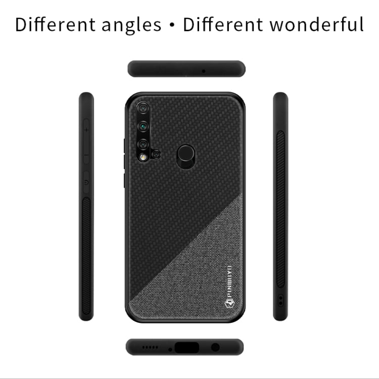 PINWUYO Honors Series Shockproof PC + TPU Protective Case for Huawei Nova 5i / P20 Lite 2019(Black) - More Brand by PINWUYO | Online Shopping UK | buy2fix