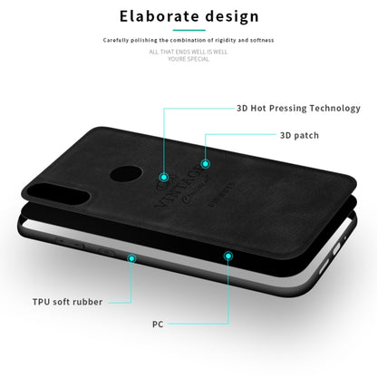 PINWUYO Shockproof Waterproof Full Coverage PC + TPU + Skin Protective Case for Motorola Moto P40 / P50 / One Vision(Black) - Motorola Cases by PINWUYO | Online Shopping UK | buy2fix