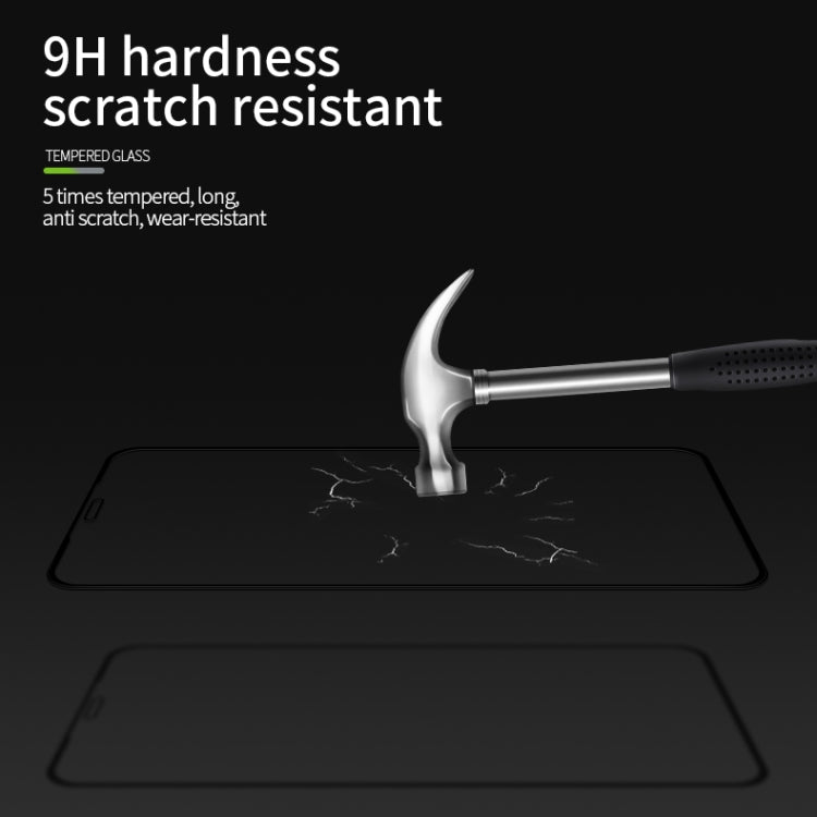 For iPhone 11 MOFI 9H 3D Explosion-proof Curved Screen Tempered Glass Film(Black) - Others by MOFI | Online Shopping UK | buy2fix