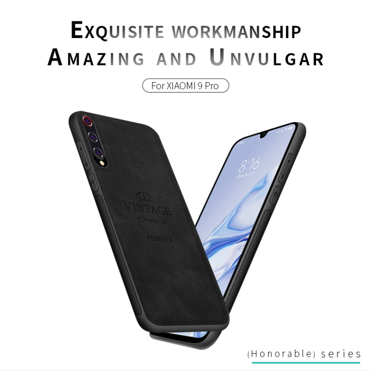 For Xiaomi Mi 9 Pro PINWUYO Zun Series PC + TPU + Skin Waterproof And Anti-fall All-inclusive Protective Shell(Blue) - Xiaomi Cases by PINWUYO | Online Shopping UK | buy2fix