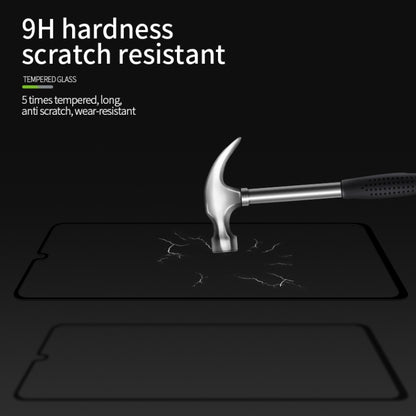 For Galaxy A41 MOFI 9H 2.5D Full Screen Tempered Glass Film(Black) - Galaxy Tempered Glass by MOFI | Online Shopping UK | buy2fix