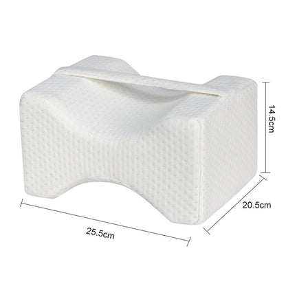 Orthopedic Memory Foam Knee Wedge Pillow for Sleeping Sciatica Back Hip Joint Pain Relief Contour Thigh Leg Pad Support Cushion - Cushions & Pillows by buy2fix | Online Shopping UK | buy2fix