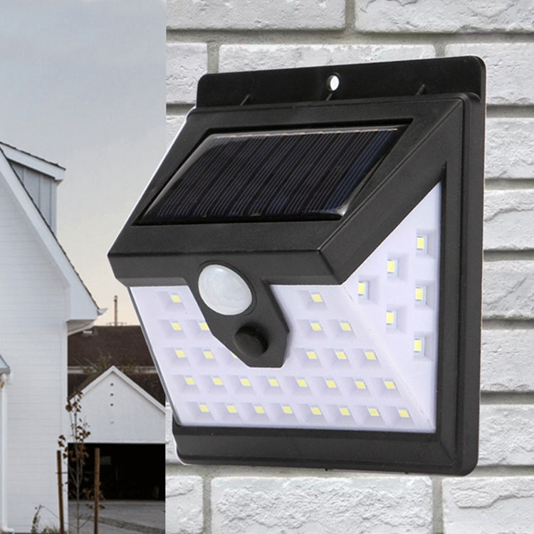 40 LEDs Solar Outdoor Body Induction Lamp IP65 Waterproof Wall Street Light - Solar Lights by buy2fix | Online Shopping UK | buy2fix