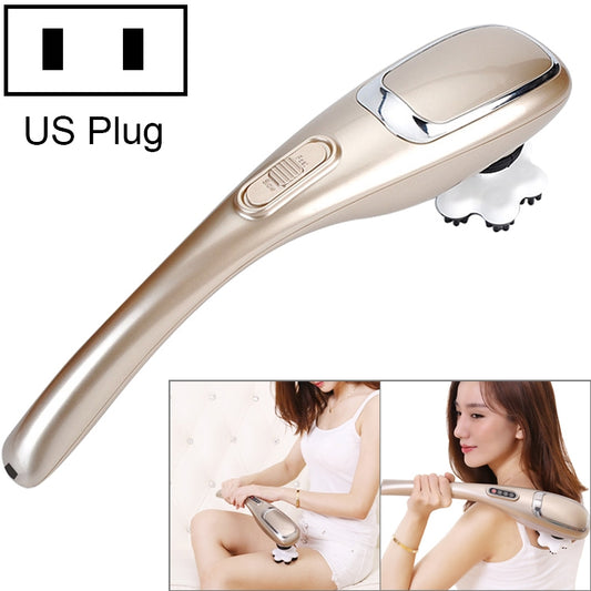 Rechargeable Dolphin Massager Electric Cervical Massage Stick A15 Charging, Plug Type:US Plug - Massage & Relaxation by buy2fix | Online Shopping UK | buy2fix