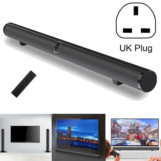 LP-1807 Echo Wall Home Theater Surround Stereo Speaker Soundbar, Plug Type:UK Plug(Black) - Desktop Speaker by buy2fix | Online Shopping UK | buy2fix