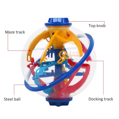 101212 100 Levels Intelligence Breakthrough Maze Ball Magic Ball Portable Children Toy - Math Toys by buy2fix | Online Shopping UK | buy2fix