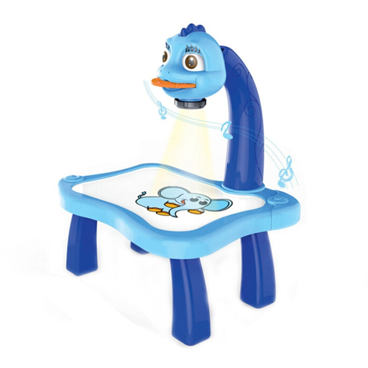 Smart Children Projection Painting Board Multifunctional Drawing Table Toy Set(Blue) - Drawing Toys by buy2fix | Online Shopping UK | buy2fix