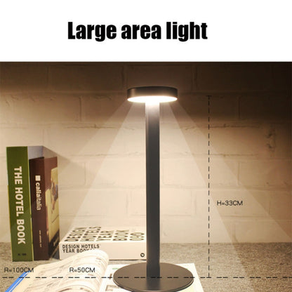 BC965 Student Eye Protection USB Waterproof LED Table Lamp Bedside Bar Table Lamp, Colour: Ink Marble Pattern - Bedside Light by buy2fix | Online Shopping UK | buy2fix