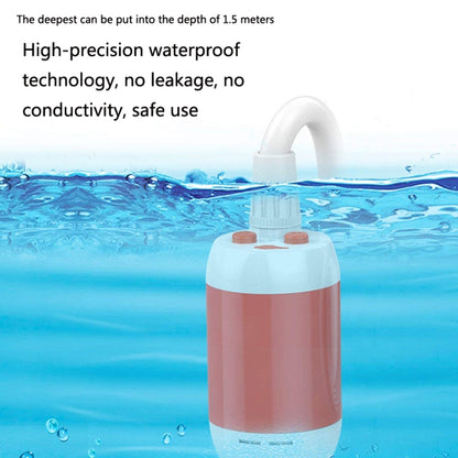 LLT-ES01 Electric Pet Shower Outdoor Camping Bath Device, Style: High Match (Pink) - Shower Head by buy2fix | Online Shopping UK | buy2fix