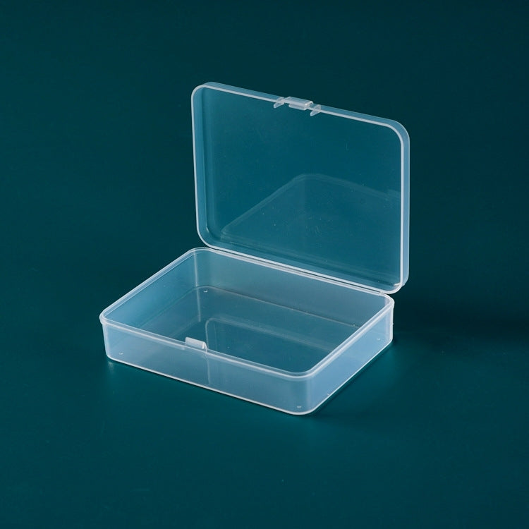 10 PCS Rectangular PP Plastic Box Transparent Packaging Box With Cover Plastic Parts Hardware Tool Storage Box - Storage Boxes by buy2fix | Online Shopping UK | buy2fix