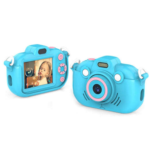 DC502 2.4-Inch 16X Zoom 2.7K Video Recording Children Digital Camera, Color: Blue No Card(US Plug) - Children Cameras by buy2fix | Online Shopping UK | buy2fix