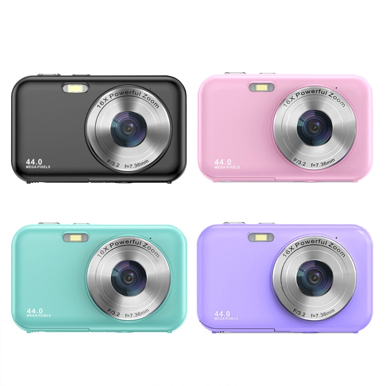 DC406L 2.4-Inch 1080P Mini HD 16X Zoom Digital Camera Home Children Camera US Plug(Green) - Children Cameras by buy2fix | Online Shopping UK | buy2fix