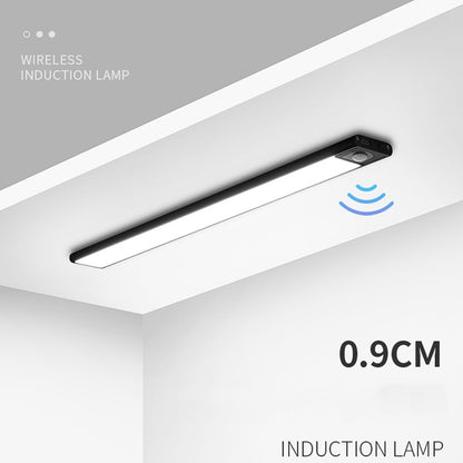Intelligent Automatic Human Body Induction Wireless LED Lamp 20cm(Silver + White Light) - Sensor LED Lights by buy2fix | Online Shopping UK | buy2fix