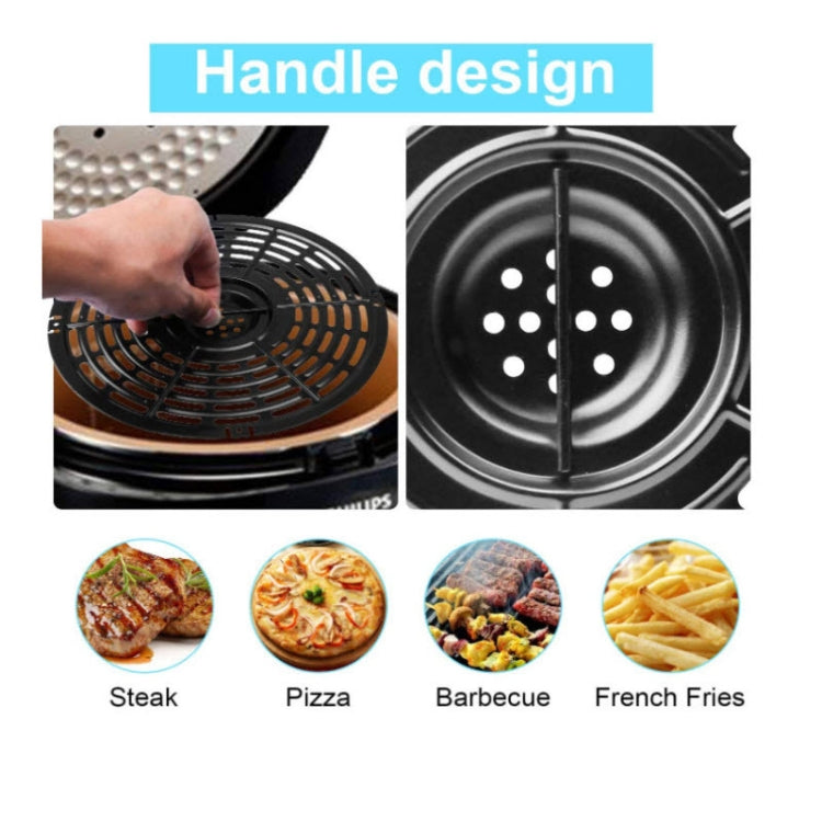 20cm Air Fryer Cooking Divider For Fryer Frying Board Steaming Board Grill Pan - Baking mat & Bakewares by buy2fix | Online Shopping UK | buy2fix