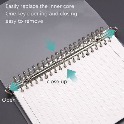 Transparent Matte PP Soft Shell Cover Hand Accountive Page, Style: B5 Mesh Core - Notebooks by buy2fix | Online Shopping UK | buy2fix