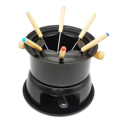 Home Heating Alcohol Pot Cheese Chocolate Ice Cream Fondue - Cooking Tools by buy2fix | Online Shopping UK | buy2fix