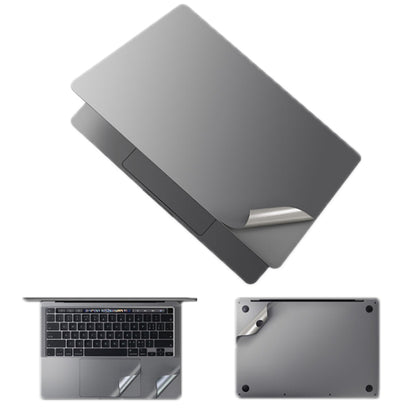 JRC Upper Cover Film + Bottom Cover Film + Full-Support Film + Touchpad Film Laptop Protective Sticker For Macbook 16Pro 2021 A2485(Dark Gray) - Protector Sticker by JRC | Online Shopping UK | buy2fix