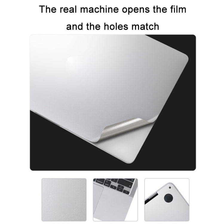 JRC Upper Cover Film + Bottom Cover Film + Full-Support Film + Touchpad Film Laptop Protective Sticker For Macbook 16Pro 2021 A2485(Gold) - Protector Sticker by JRC | Online Shopping UK | buy2fix