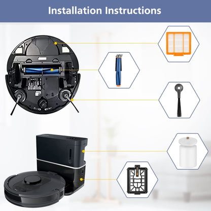 For Shark AI AV2501AE / AV2502AE Robot Vacuum Accessories Initial Effect Filter - For Shark Accessories by buy2fix | Online Shopping UK | buy2fix