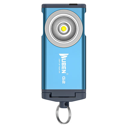 WUBEN G2 Strong Light LED Flashlight USB Outdoor Campers And Household Super Bright Key Chain Light(Blue) - LED Flashlight by WUBEN | Online Shopping UK | buy2fix