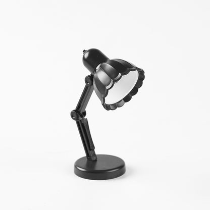 Flower Shape LED Mini Magnetic Table Lamp Foldable Bedside Night Light(09A Black) - Bedside Light by buy2fix | Online Shopping UK | buy2fix