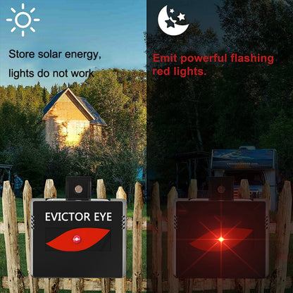 SK191 2pcs Solar Farm Wild Eagle Eye Animal Repeller - Outdoor Insect Repellent by buy2fix | Online Shopping UK | buy2fix