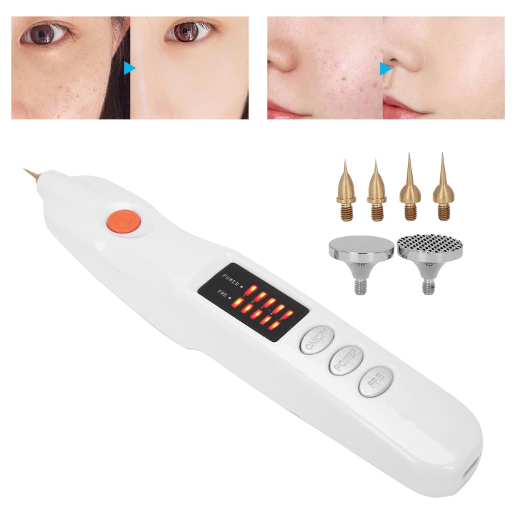 Spot Mole Pen Spot Removal Instrument Home Beauty Instrument, Spec: Plug-in Model EU(White) - Beauty Instrument by buy2fix | Online Shopping UK | buy2fix