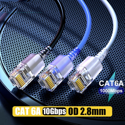 SAMZHE Cat6A Ethernet Cable UTP Network Patch Cable 8m(White) - Lan Cable and Tools by SAMZHE | Online Shopping UK | buy2fix