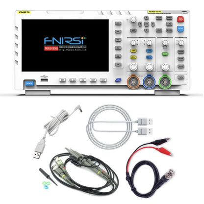 FNIRSI 2 In 1 Dual-Channel 100M Bandwidth Digital Oscilloscope 1GS Sampling Signal Generator, EU Plug 1014D - Digital Multimeter by FNIRSI | Online Shopping UK | buy2fix