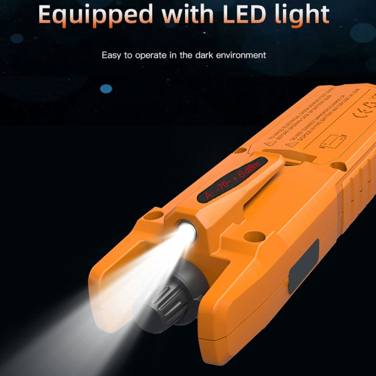 Komshine High Precision Optical Power Meter Mini Fiber Optic Light Attenuation Tester With LED, Specification: C-L/-50DBM to +26DBM - Fiber Optic Test Pen by Komshine | Online Shopping UK | buy2fix