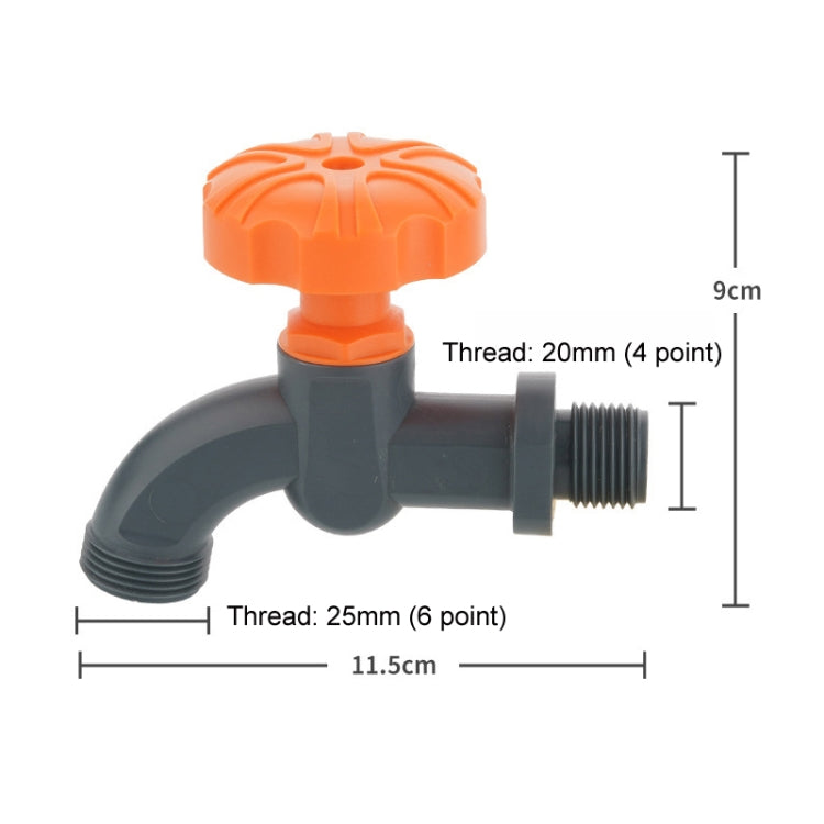 Outdoor Garden Connector Courtyard Valve Switch Faucet, Specification: Only Faucet - Watering & Irrigation by buy2fix | Online Shopping UK | buy2fix
