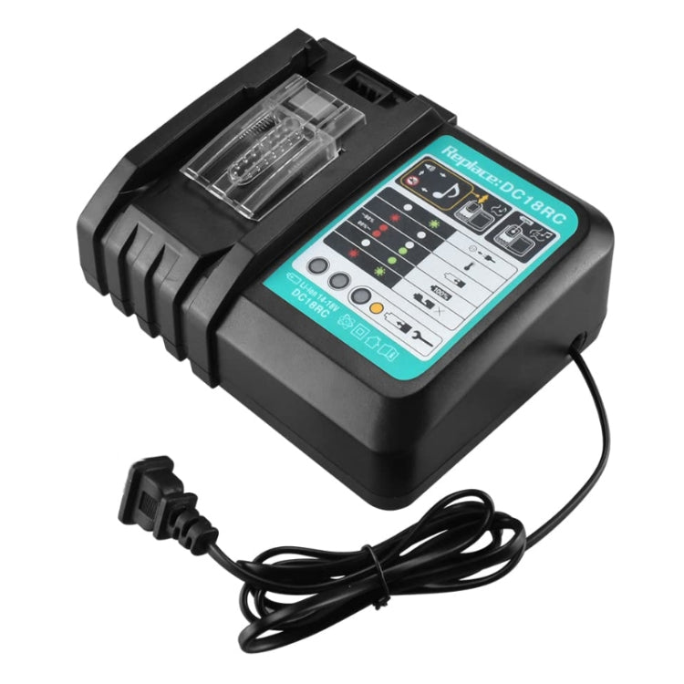 LUOMASHI For Makita 18V Lithium Battery Charger, Model: EU Plug - Electric Saws & Accessories by LUOMASHI | Online Shopping UK | buy2fix