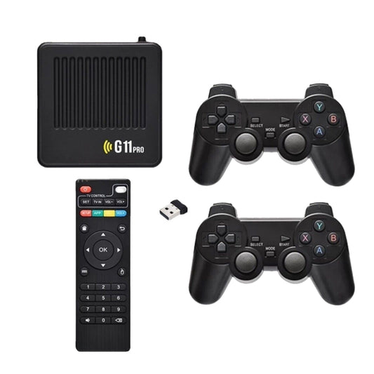 G11 PRO Game Machine TV Box Dual System HDMI HD 4K Retro Arcade, Style: 256G 60,000+ Games - Pocket Console by buy2fix | Online Shopping UK | buy2fix